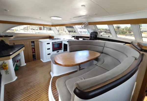 Hintergrund Yacht Wohnraum 1